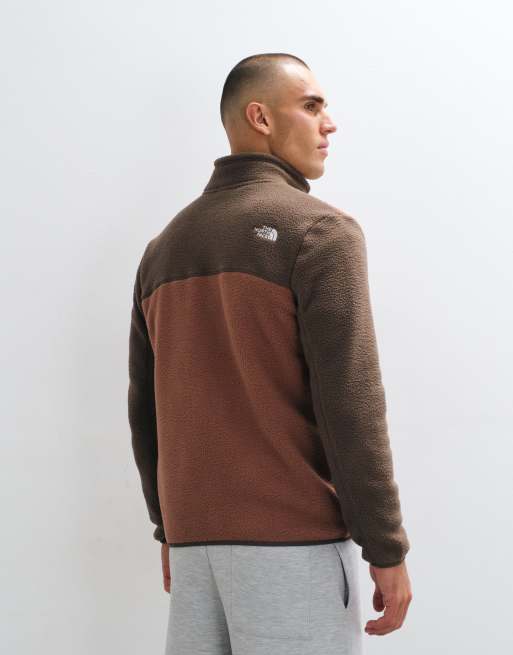 The North Face Yumiori fleece met rits in bruin, 5 van 5