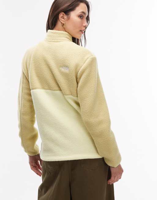 The North Face - Yumiori - Fleece met rits in geel, 2 van 4