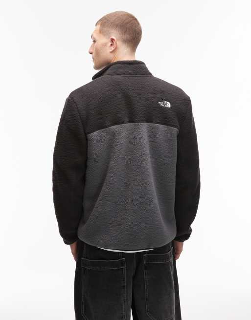 The North Face Yumiori full zip colourblock fleece in grey, 3 of 5