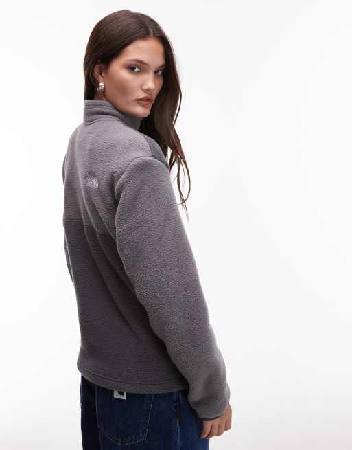 The North Face Yumiori full-zip fleece jumper in grey