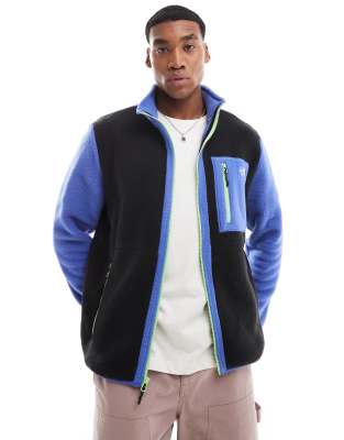 Yumiori Full Zip fleece in multi