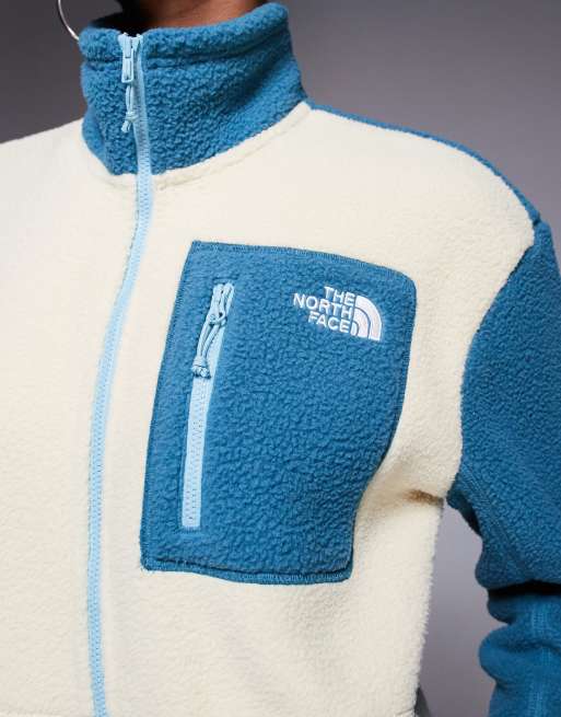 The North Face Yumiori full-zip fleece jacket in gravel/space/blue eclip, 2 of 4
