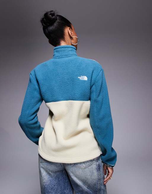 The North Face Yumiori full-zip fleece jacket in gravel/space/blue eclip, 3 of 4