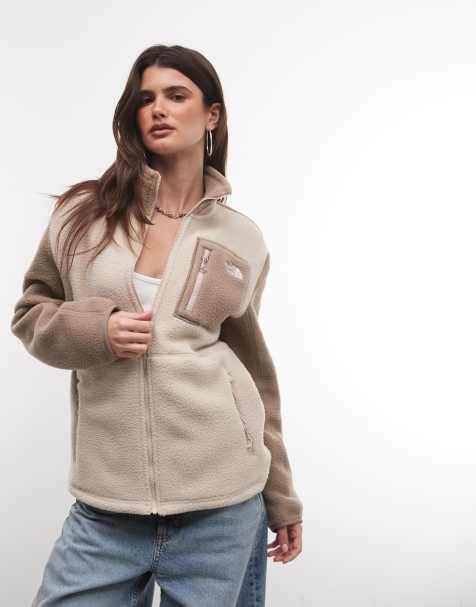 The North Face Yumiori full zip in taupe and brown - view 1