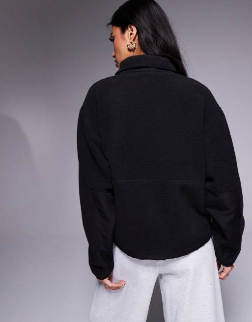 The North Face Yumiori Half Zip Jacket in black