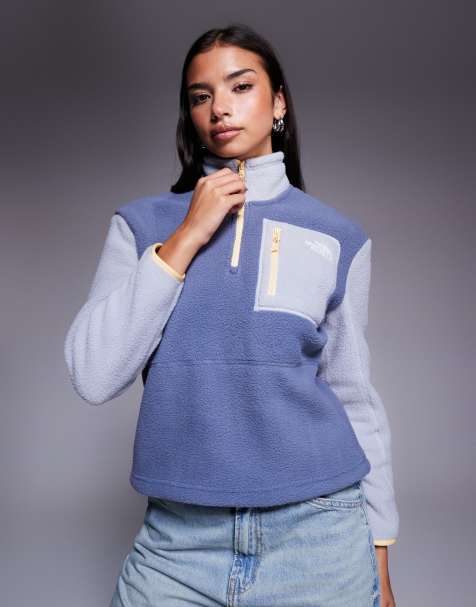 The North Face Yumiori Half Zip jacket in blue - view 1