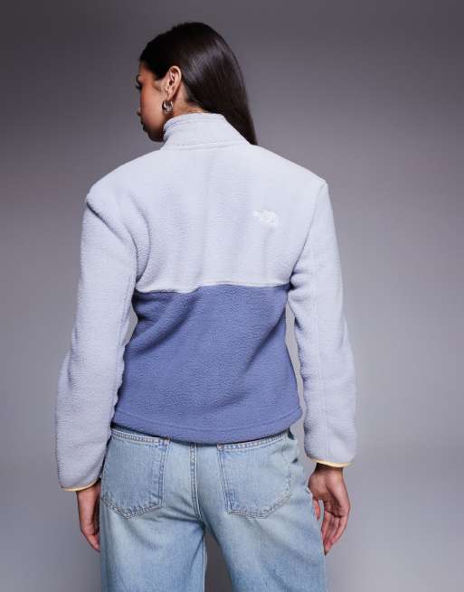 The North Face Yumiori Half Zip jacket in blue, 3 of 4