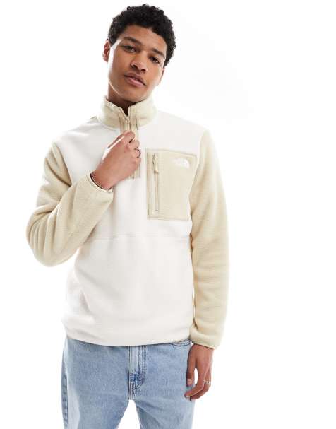The North Face - Yumiori - Hvid fleece med 1/4-lynlås - view 1