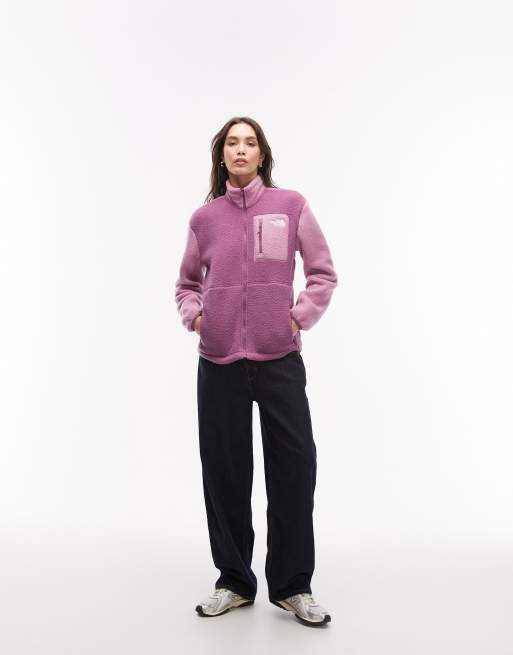 The North Face – Yumiori – Lila fleecetröja med dragkedja, 2 av 4