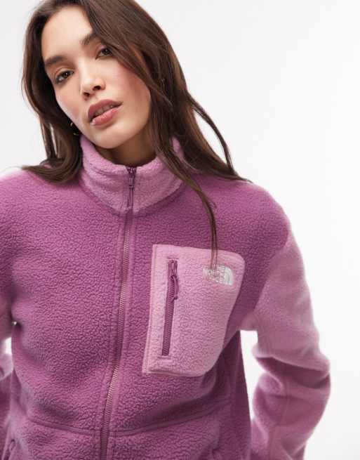 The North Face – Yumiori – Lila fleecetröja med dragkedja, 3 av 4