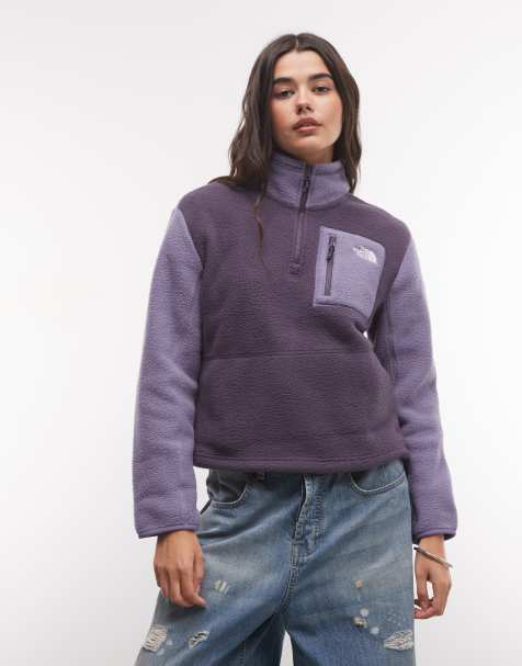 The North Face Yumiori met kwartrits in grijs en paars - view 1