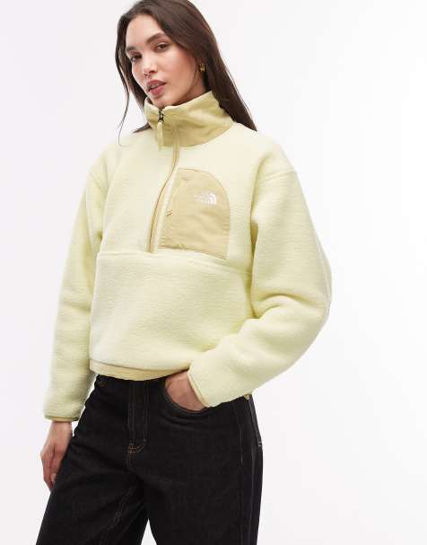 The North Face Yumiori Off Peak 1/2 zip fleece in yellow - view 1