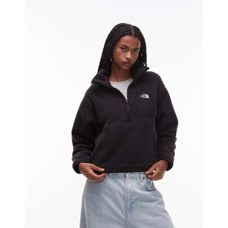 【専用】Overdue flair special smocked top The North Face Yumiori off peak 1/2 zip fleece jacket in black | ASOS