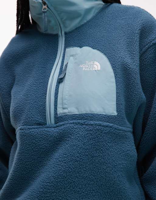 The North Face Yumiori Off Peak 1/2 zip fleece jacket in navy, 2 of 4