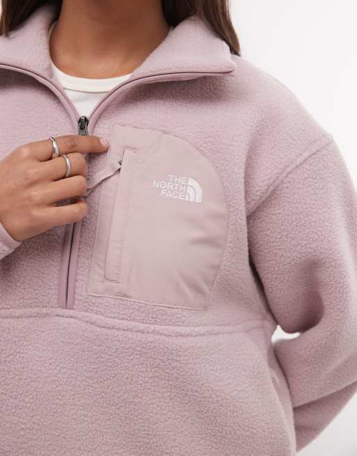The North Face Yumiori Off Peak 1/2-Zip-Jacke in Pink, 4 von 4