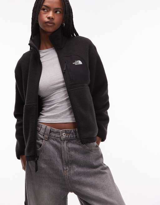 The North Face – Yumiori Off Peak – Czarna kurtka polarowa zapinana na zamek