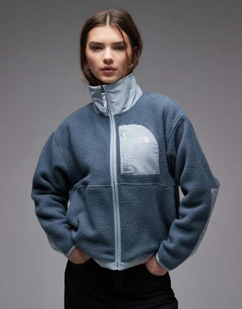 The North Face – Yumiori Off Peak – Fleece-Jacke in Grau mit Reißverschluss - view 1