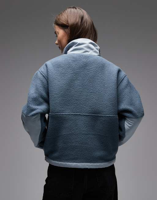 The North Face Yumiori off peak full zip fleece in grey, 3 of 4