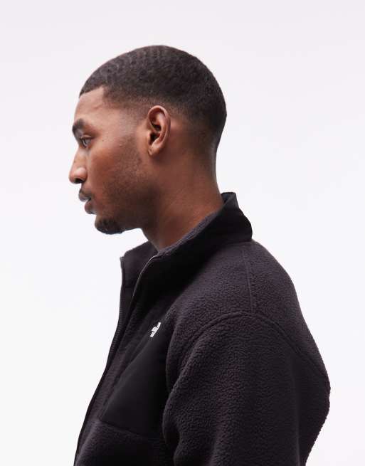 The North Face Yumiori Off Peak full zip fleece jacket in black, 4 of 5
