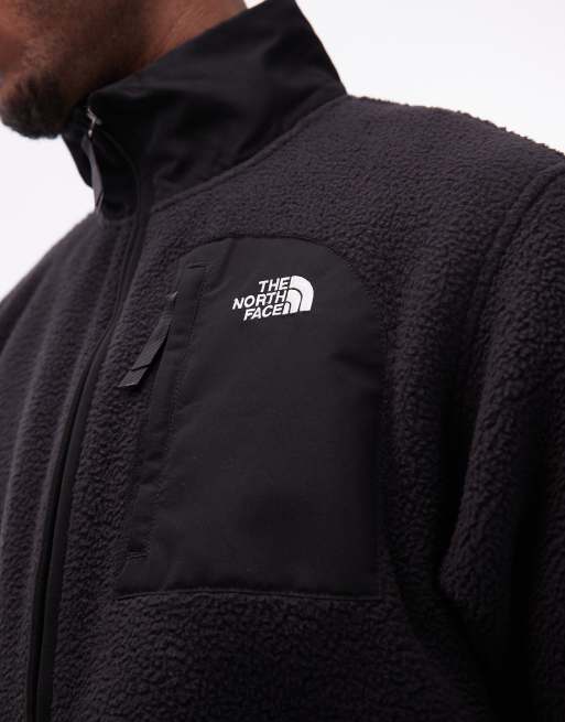 The North Face Yumiori Off Peak full zip fleece jacket in black, 5 of 5