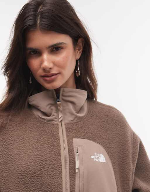 The North Face Yumiori Off Peak full zip jacket in brown, 3 of 4