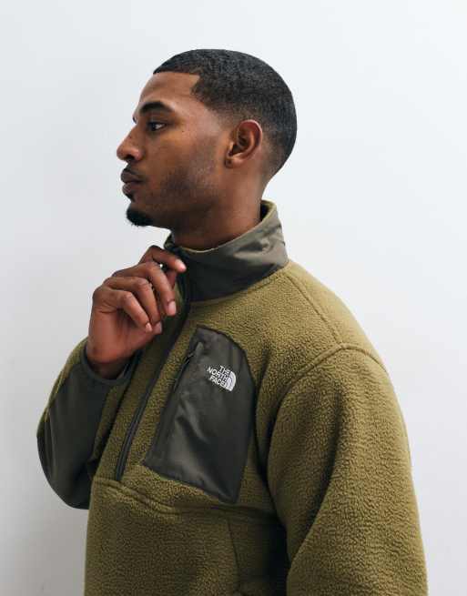 The North Face Yumiori Off Peak giacca con mezza zip color khaki, 4 di 5