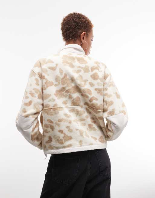 The North Face Yumiori Off Peak jacket in beige camo, 3 of 4