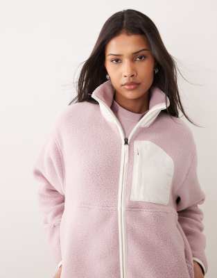 The North Face Yumiori Off Peak jacket in light pink