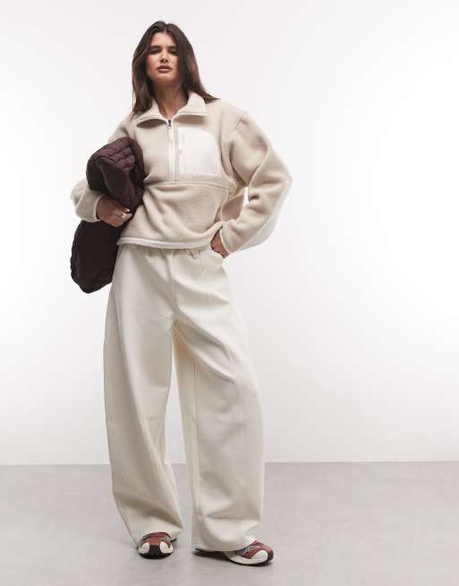The North Face Yumiori Off Peak jacket in taupe and white, 2 of 4