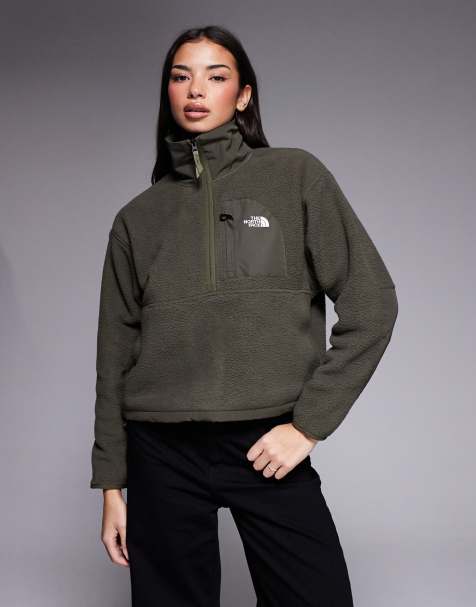 The North Face – Yumiori Off Peak – Zielona kurtka polarowa z zamkiem 1/2 - view 1