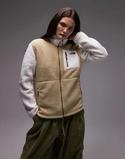 The North Face - Yumiori - Pile beige con zip - view 1