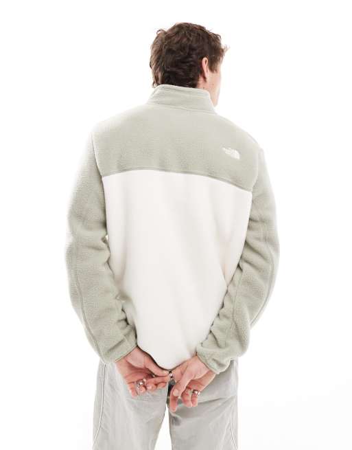 The North Face - Yumiori - Råhvid fleece med farveblok-design og fuld lynlås, 2 af 4