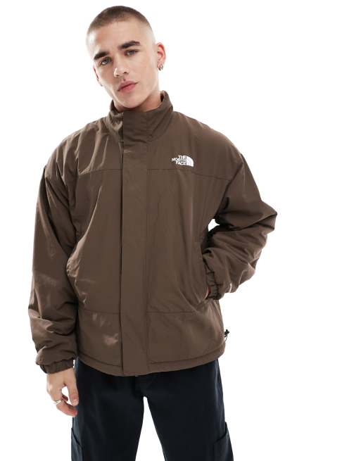 The North Face Yumiori reversible fleece jacket in smokey brown-latte
