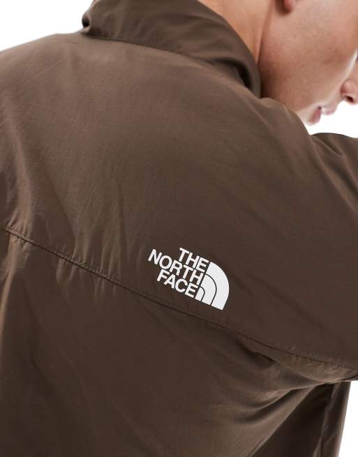The North Face Yumiori reversible fleece jacket in smokey brown-latte