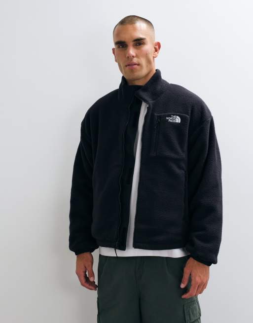 The North Face Yumiori reversible fleece jacket in tnf black/tnf black, 3 of 5