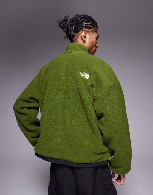 The North Face Yumiori Reversible Jacket in green and black | ASOS