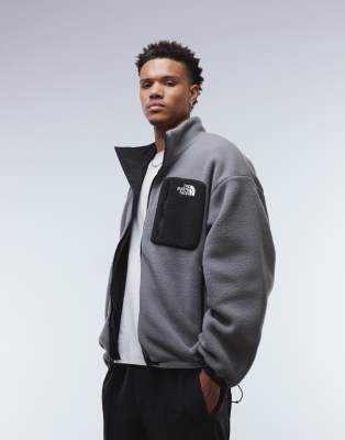 The North Face - Yumiori - Veste polaire réversible - Noir et gris