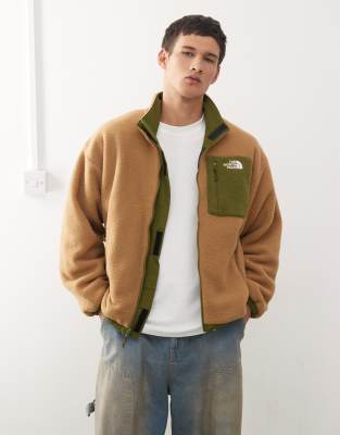 The North Face - Yumiori - Veste réversible en polaire - Marron/olive-Brown