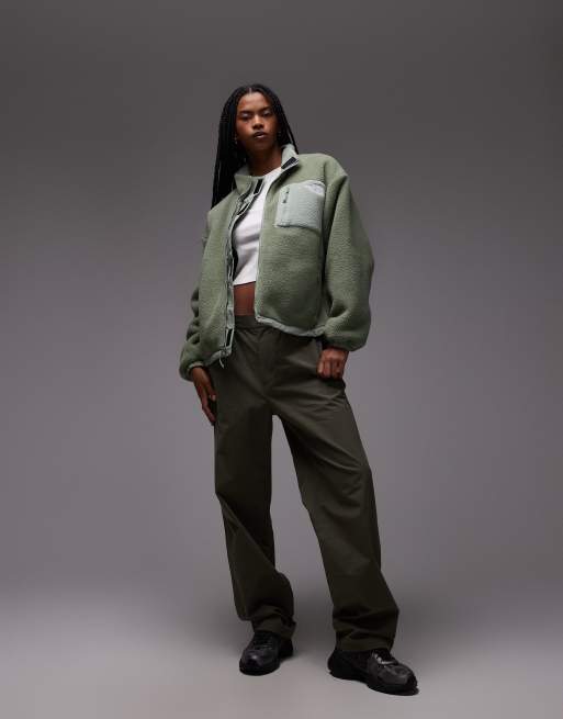 The North Face - Yumiori - Veste réversible en polaire - Vert clair, 2 de 4