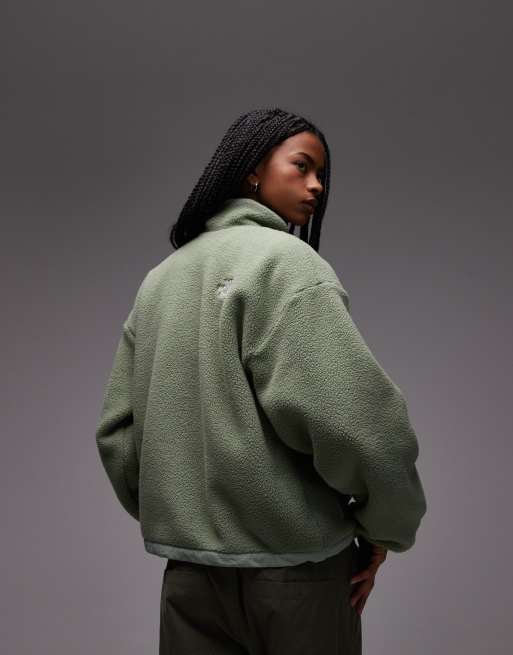 The North Face – Yumiori – Wendejacke aus Fleece in Hellgrün, 4 von 4