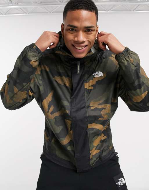 The north face 2025 black camo jacket