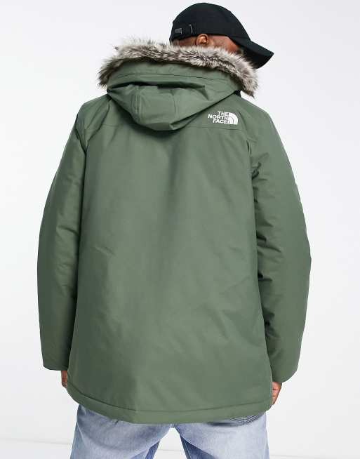 North Zaneck hooded jacket in khaki | ASOS