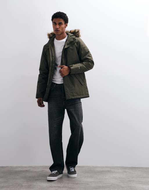 The North Face Zaneck jacket in new taupe green-npf, 4 of 5
