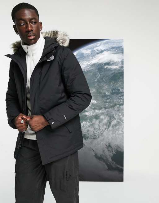 The North Face – Zaneck – Kurtka parka z kapturem w kolorze czarnym