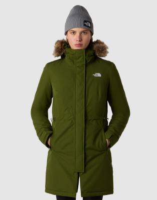 The North Face - Zaneck - Parka in Waldgrün