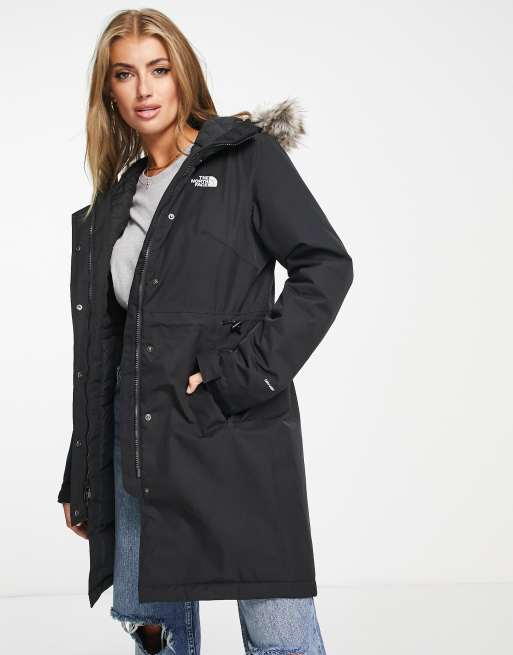 Ladies north face zaneck parka new arrivals