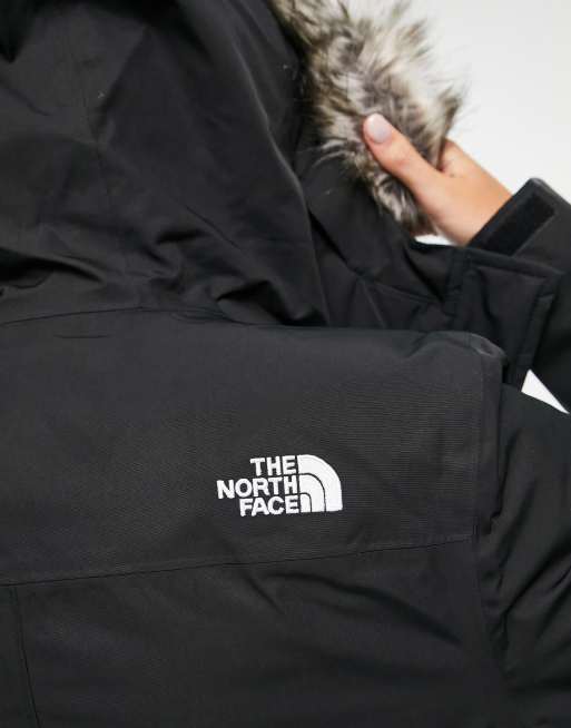 North face parka outlet fur