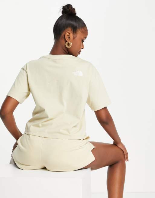The North Face Zumu cropped T-shirt in beige, 3 of 4