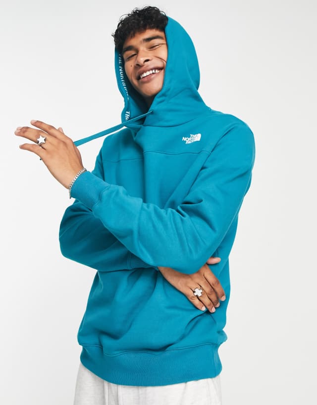 The North Face Zumu fleece hoodie in blue