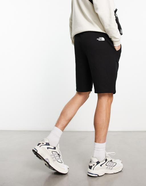 The North Face Zumu fleece shorts in black